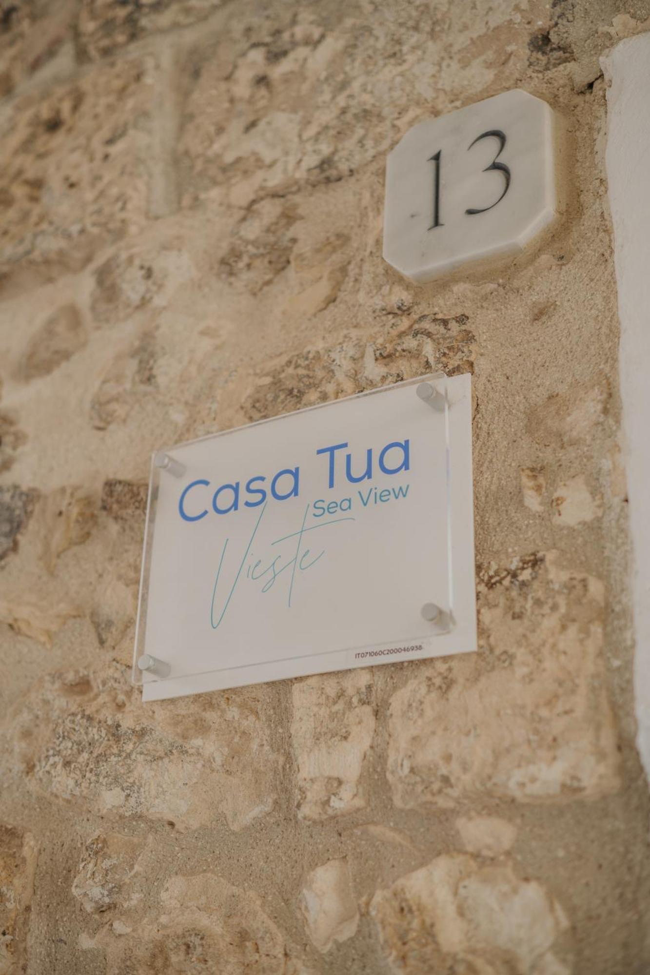 Casa Tua - Sea View Chianca Villa Vieste Eksteriør bilde